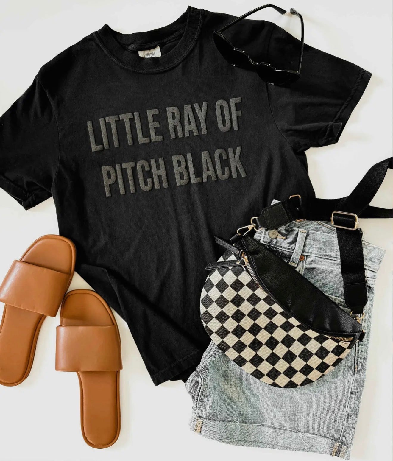 Little Ray of Pitch Black Graphic Tee