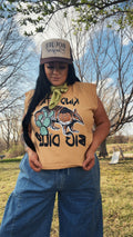 Kind of a Big Dillo Mustard Muscle Tee