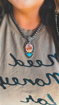 Bucking Bronc Necklace