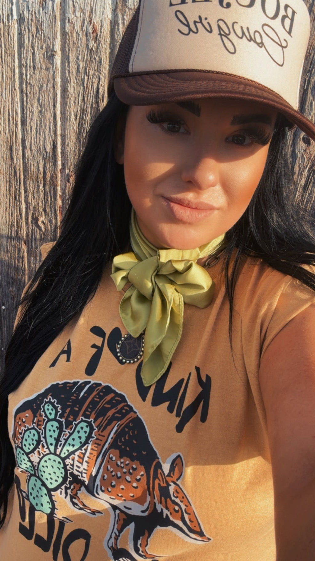 Kind of a Big Dillo Mustard Muscle Tee