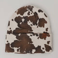 Cow Print Beanie