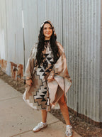 Aztec Rain Poncho