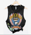 America Black Mineral Wash Tank