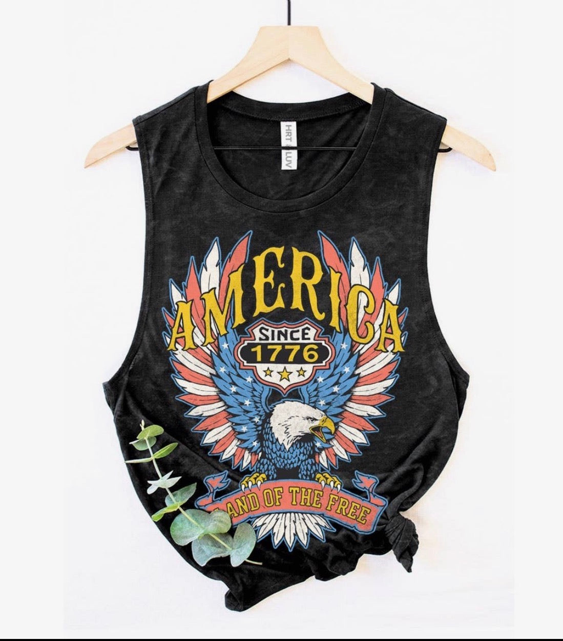 America Black Mineral Wash Tank