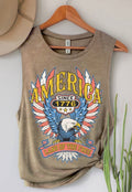 America Taupe Mineral Wash Tank